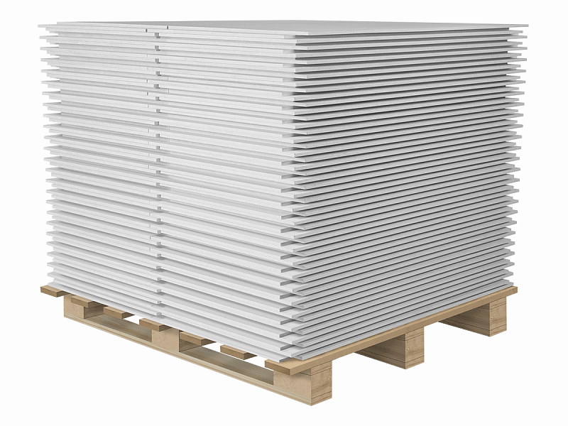 Knauf-Элемент пола КНАУФ-суперпол 1200x600x20мм влагостойкий (ГВЛВ)								