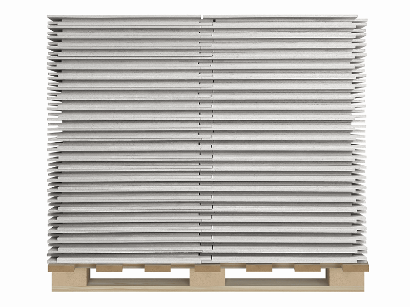 Knauf-Элемент пола КНАУФ-суперпол 1200x600x20мм влагостойкий (ГВЛВ)								